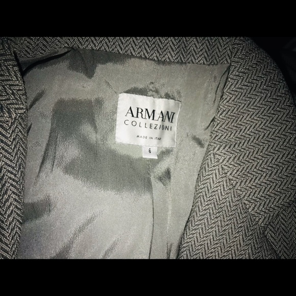 New Armani Jacket Collezioni size 6 made in Italy - Picture 8 of 13